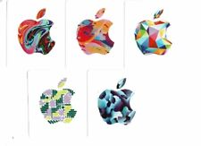 5 adesivi per Apple iPad, iPhone, iMac, MacBook, molti colori