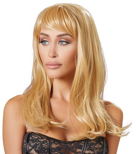 Parrucca bionda linda capelli - bionda,