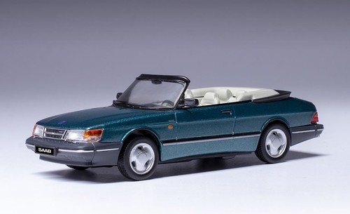 Saab 900 cabriolet vert - , 1991