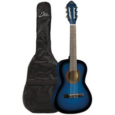 EKO CS-2 Blue Burst con Borsa Chitarra Classica 1/2 da Studio Bambini