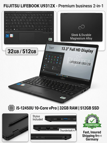 Fujitsu lifebook u9312x - lifebook,