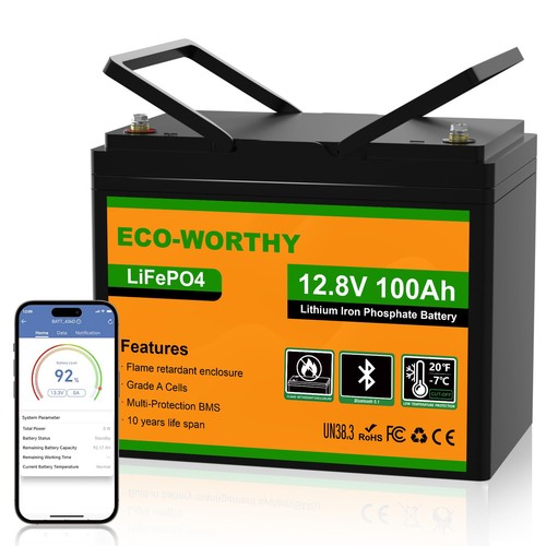 Eco worthy lifepo4 batteria - eco,