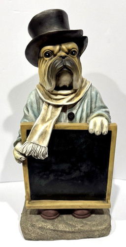 Bulldog top hat sciarpa - top,
