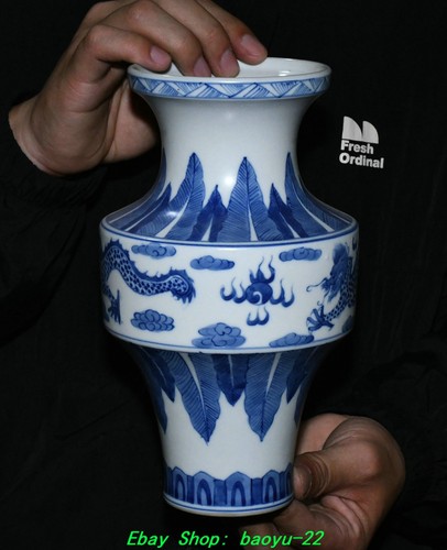 Vaso bottiglia lungo qing - bottiglia, 9,4''qing