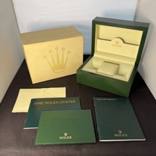 ROLEX Watch Box Case 39137.01 Libretto (2007) di GMT-MASTERII 100% Autentico ...