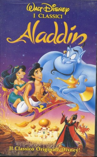 Aladdin vhs - aladdin,