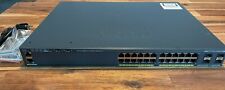 Cisco WS-C2960X-24PS-L 2960-X 24 GigE PoE 370W 4x 1G SFP LAN Base incl. IVA