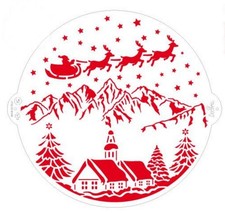 Stencil decorativo NATALE