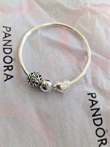 Bracciale pandora 2 ciondoli - +,