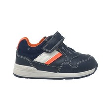 GEOX B250RA 0BC14 SNEAKERS PRIMI PASSI CON STRAPPO (INSERTI ARANCIO)