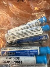 Nuovo Lotto Da 9 Ats American Attrezzo Estremità Fresa Trapano Punta 2-Flute HSS