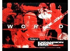 Roland SR-JV80-05 World Expansion Board for JV 1080 2080 XV XP,JD990 no box