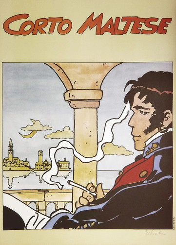 Pratt poster corto maltese - pratt, a
