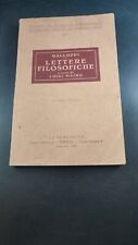 Lettere filosofiche - Pasquale Galluppi - Ed. La Scaligera - 1941