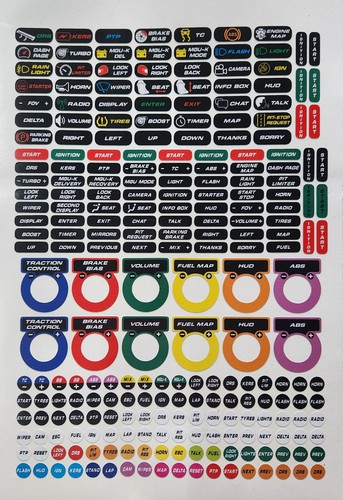 Adesivi stickers button box - stickers,