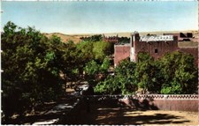 CPA AK ALGERIA IN-SALAH Hotel Lang et Porte d'Aoulef (1188178)