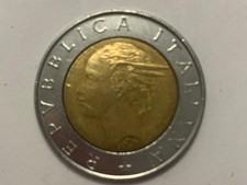 500 LIRE - REPUBBLICA ITALIANA