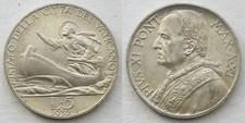 Vaticano lire 1932 - 5,