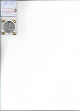 ITALIA 500 LIRE ARGENTO 1992 BARCELLONA FDC PERIZIATA