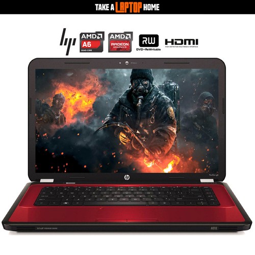 Red pavilion laptop ssd - red,
