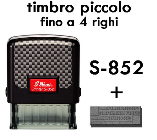 Timbro personalizzato shiny - personalizzato,
