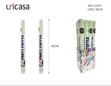 Set 12 Tubo Spara Coriandoli