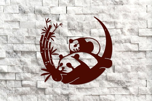 Insegna panda wall art - wall,