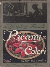 RICAMI A COLORI - L'ARTE NEI LAVORI FEMMINILI