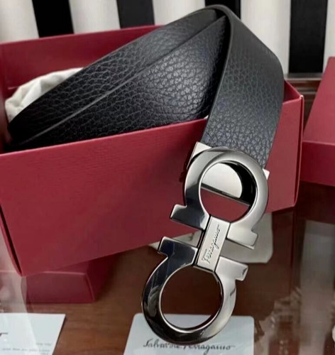 Ferragamo cintura reversibile - cintura,