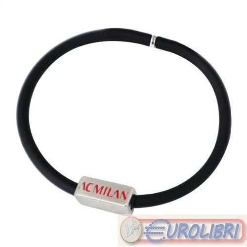 Braccialetto silicone con - braccialetto, in