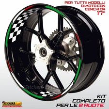 Adesivi moto strisce - , cerchi