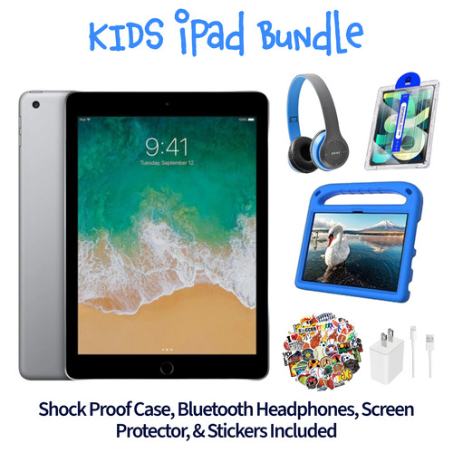 Apple ipad 5th gen bundle - bundle, 32gb