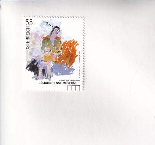 Francobollo austria arte - austria,