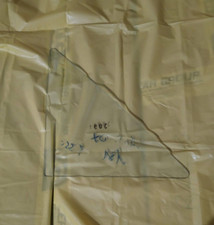 VETRO FISSO LATERALE ANTERIORE DESTRO CHIARO FIAT 131 ABARTH RALLY RACING 2P