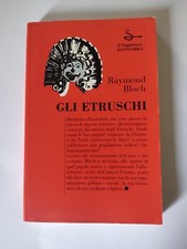 GLI ETRUSCHI - RAYMOND BLOCH - IL SAGGIATORE - 1994