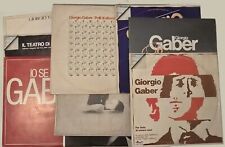 Giorgio Gaber - collezione di 9 titoli - singoli album e doppi - dischi 33 giri