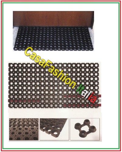 Zerbino gomma fuori porta - zerbino,