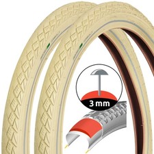 Set 2x Pneumatici Bici Crema