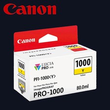 Inchiostro Canon PFI-1000 (Y) giallo 80 ml per iPF PRO-1000