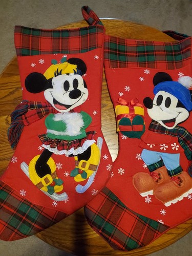 Calza natalizia vintage disney - vintage,