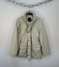 Giacca cappotto nylon lusso crema Ema vintage Fay Stadium L