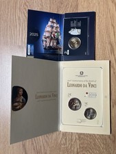 2 euro commemorativi Coin Card 2019 Leonardo Più Vespucci 2025