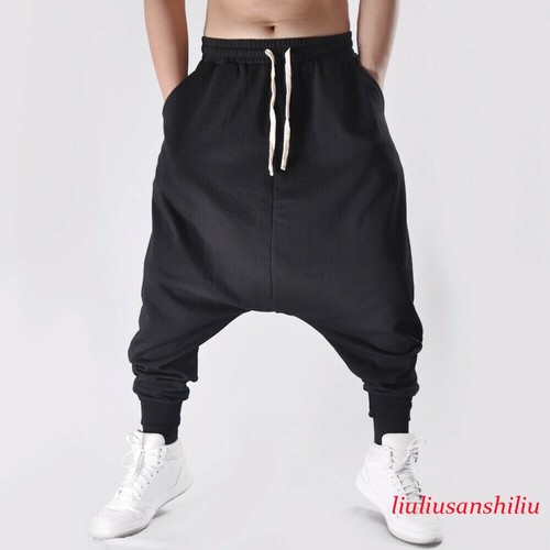 Pantaloni uomo drop bassi
