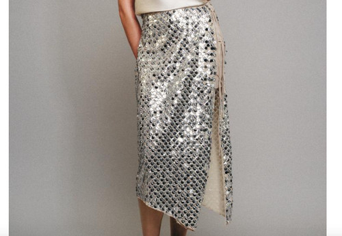 Zara gonna midi - midi, asimmetrica