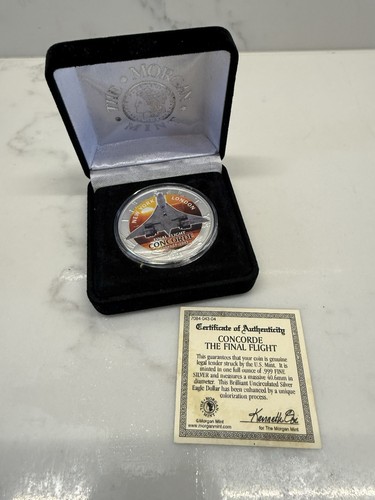 Rare morgan mint concorde - morgan,
