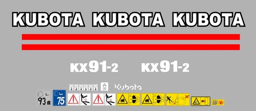 Kubota kx91 mini - kubota, kx91-2