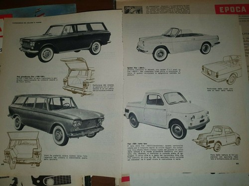 Fiat 500 600 1300 reportage - 1300,