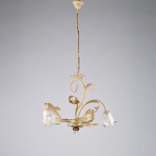 Lampadario classico ferro - in,