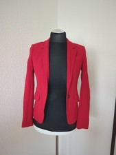 Massimo Dutti Damen Blazer rot Größe 36
