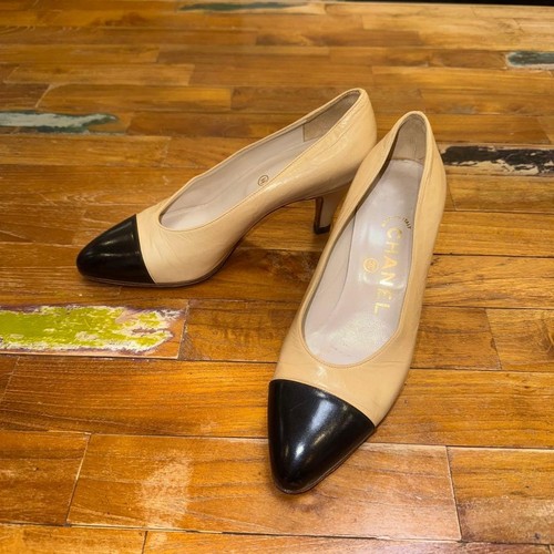 Chanel cap toe decolte - chanel,